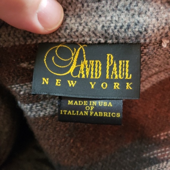 David Paul New York Aztec Print Jacket - Picture 7 of 7